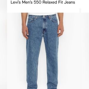 Levi's Men's Relaxed Fit Jeans - Medium Blue Denim (New Without Tags, Never Worn